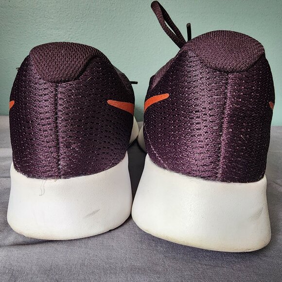 Nike Tanjun Womens 11 Purple Rose Metallic Fitness Sneakers - Picture 8 of 8